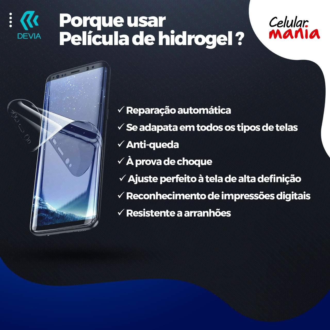 Pelicula Hidrogel OnePlus Nord Ce 5G - Tpu Soft Devia - Foto 3