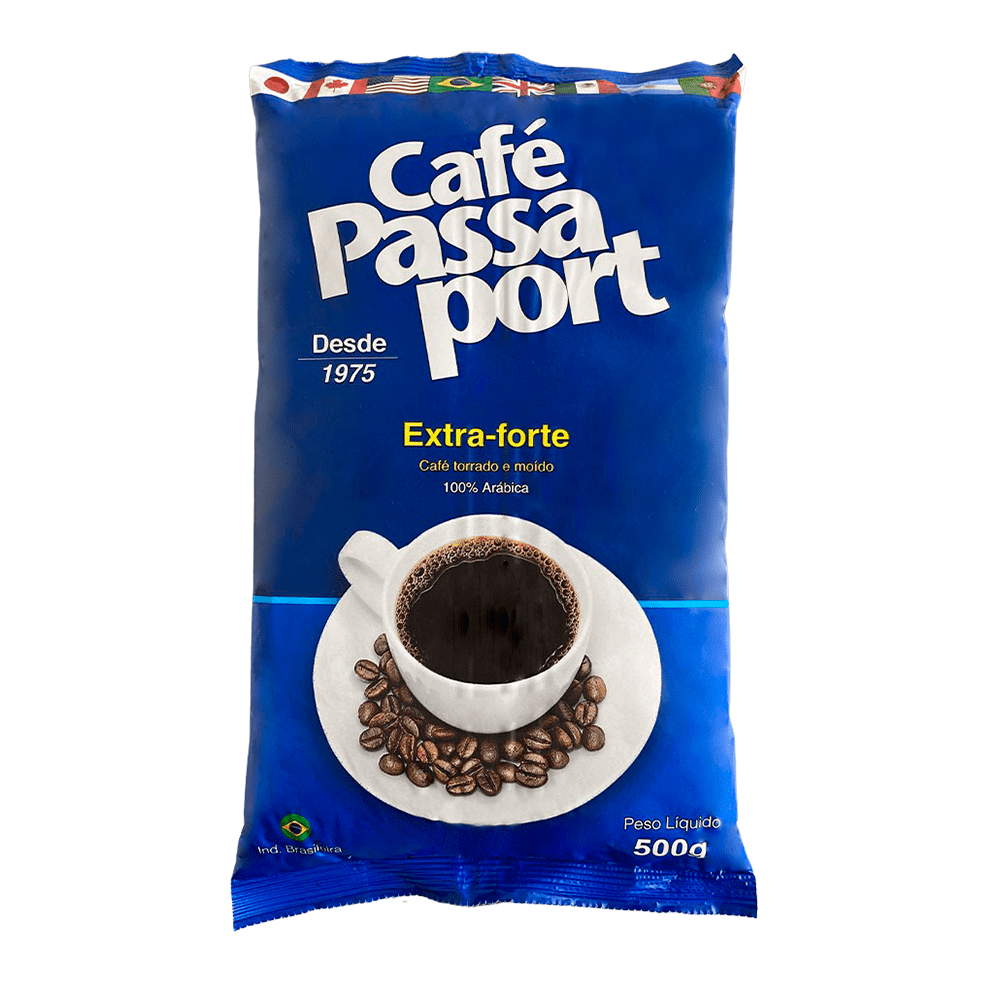 Café Torrado e Moído Passaport Extra Forte 500gr