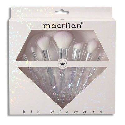 Kit Pinceis Macrilan Diamond Ed003