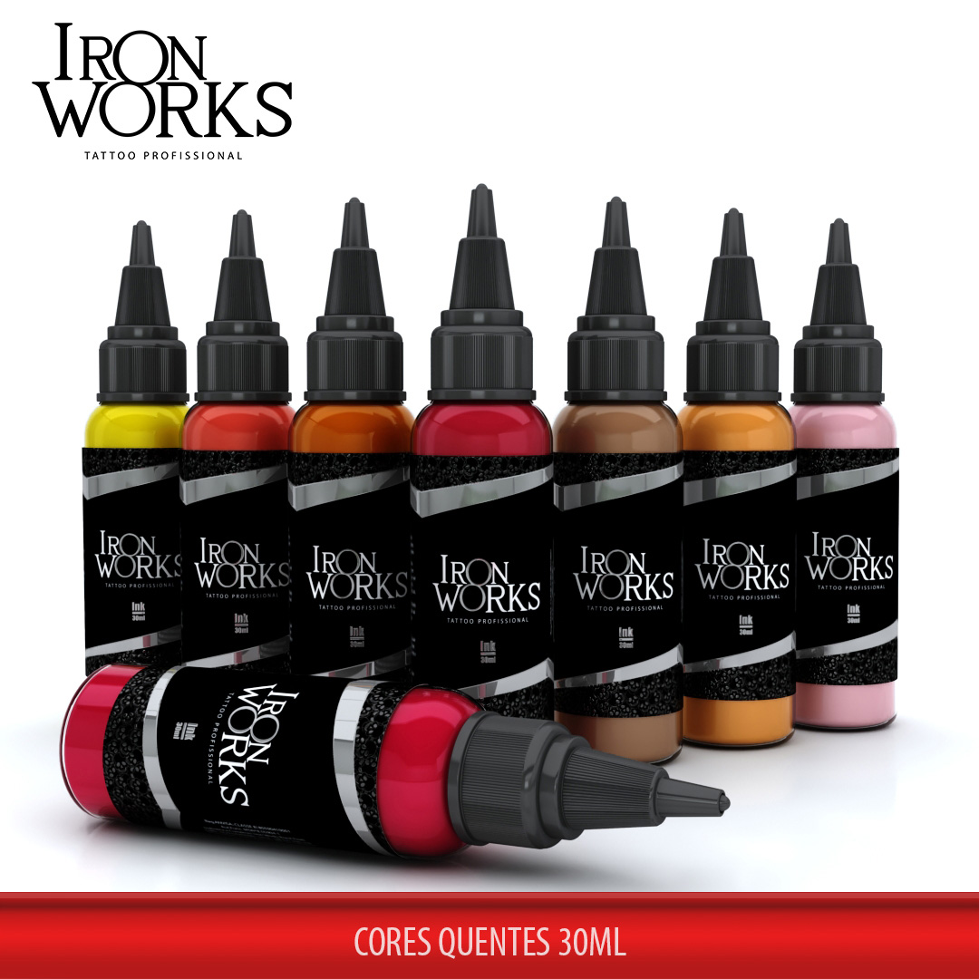 Cores Quentes 30ml - Tattoo