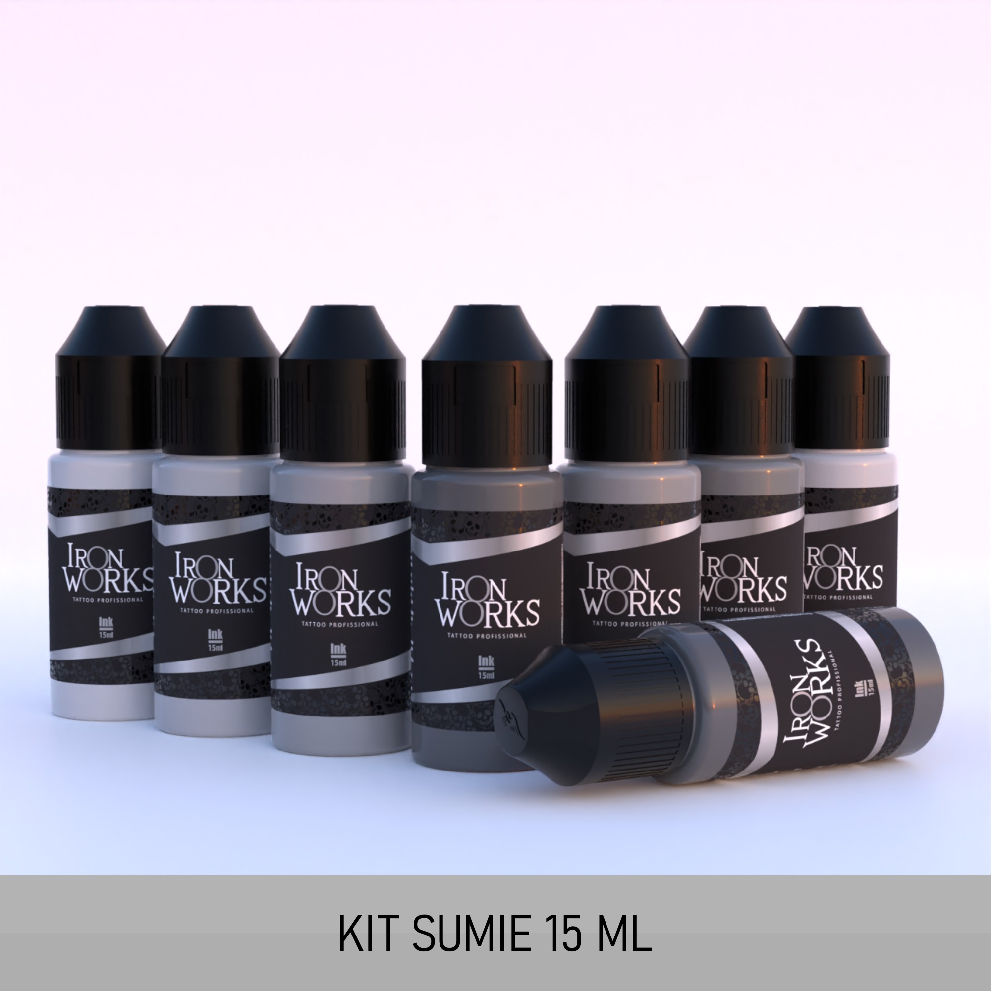 Kit Sumie 10 Cores - 15ml