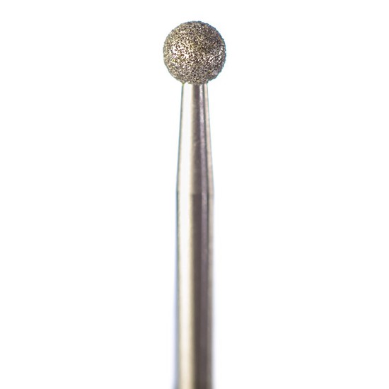 Broca Carbide Diamantada PM Esférica de Peça de Mão - Komet