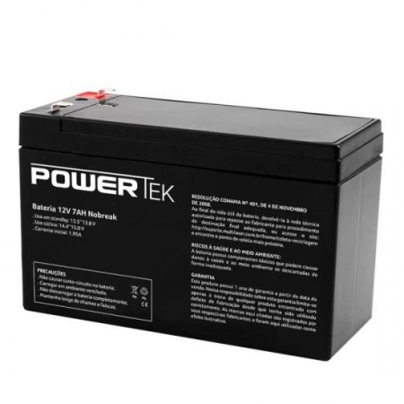 Bateria Para Nobreak 12v 7Ah EN013 Powertek