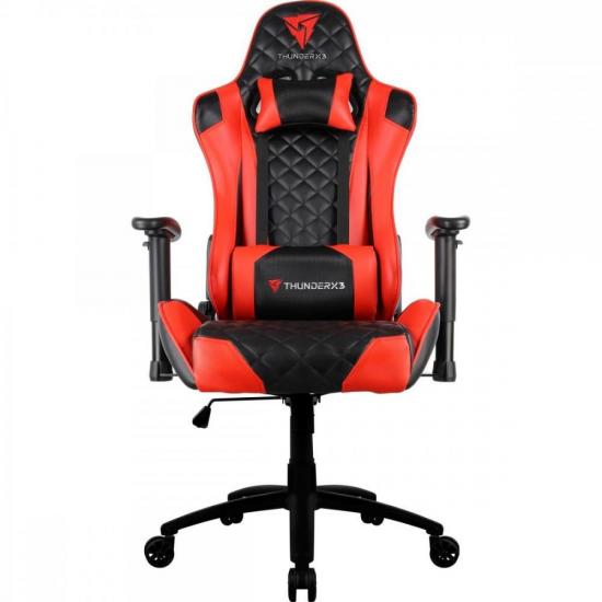 Cadeira Gamer ThunderX3 TGC12 Preta/Vermelha