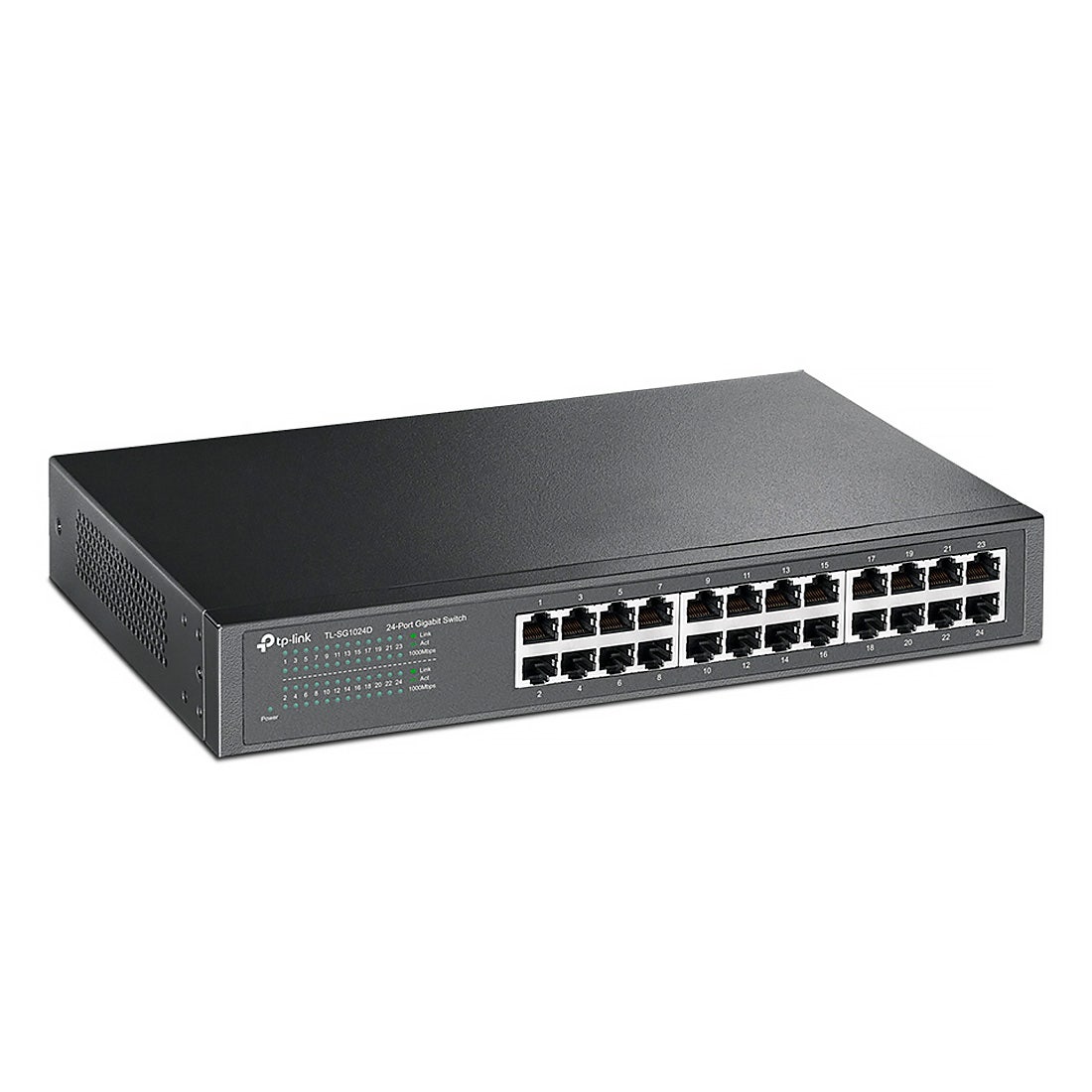 Switch TP-LINK Mesa/Rack 24 Portas Gigabit TL-SG1024D