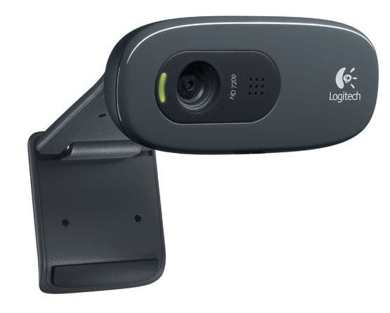 Webcam Logitech C270 HD720p Preta 960-000694