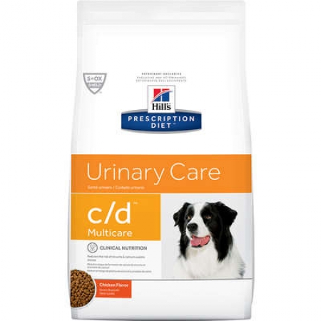 Ração Hills C/D Cuidado Urinário Para Cães - 3,85Kg
