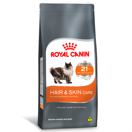 Ração Royal Canin Hair & Skin Para Gatos Adultos - 1,5Kg