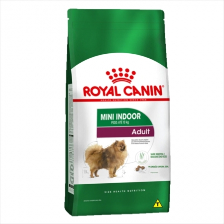 Ração Royal Canin Mini Indoor Adult Para Cães Adultos de Pequeno Porte - 1Kg