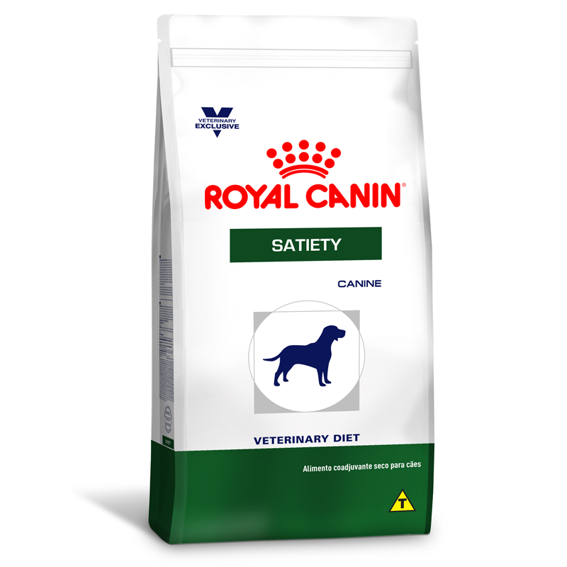 Ração Royal Canin Satiety Support Dry Para Cães de Médio e Grande Porte - 10,1Kg