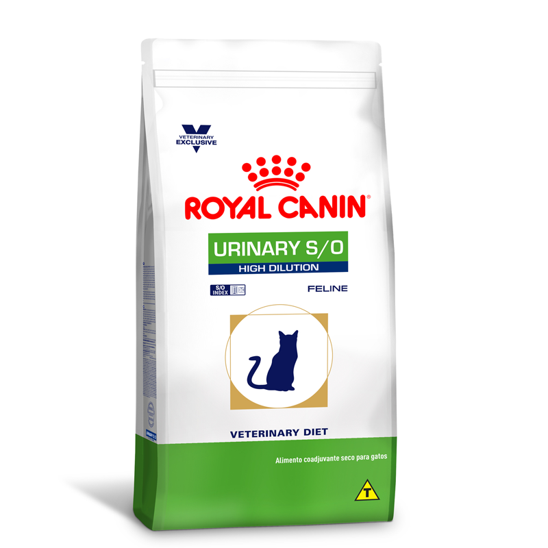 Ração Royal Canin Urinary S/O High Dilution Para Gatos - 1,5Kg
