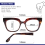 Óculos Receituário Modelo Milão Tartaruga