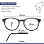 Óculos Receituário - Modelo Noronha Preto