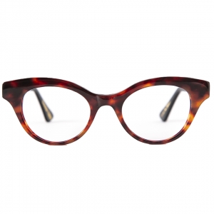 Óculos Receituário Modelo Pipa Tartaruga com haste preta