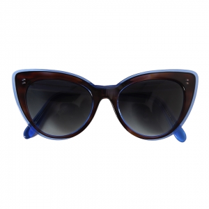 Óculos Solar Modelo Ipanema Azul com Marrom