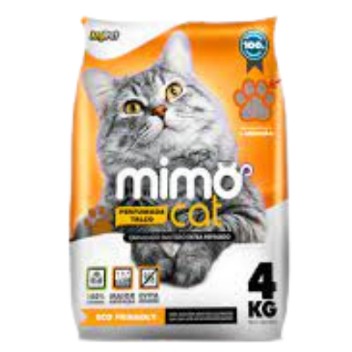 Granulado Sanitário para Gatos Mimo Cat Perfumada Talco - 4 kg