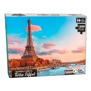 Quebra Cabeça Torre Eiffel 1000 peças - Pais e Filhos