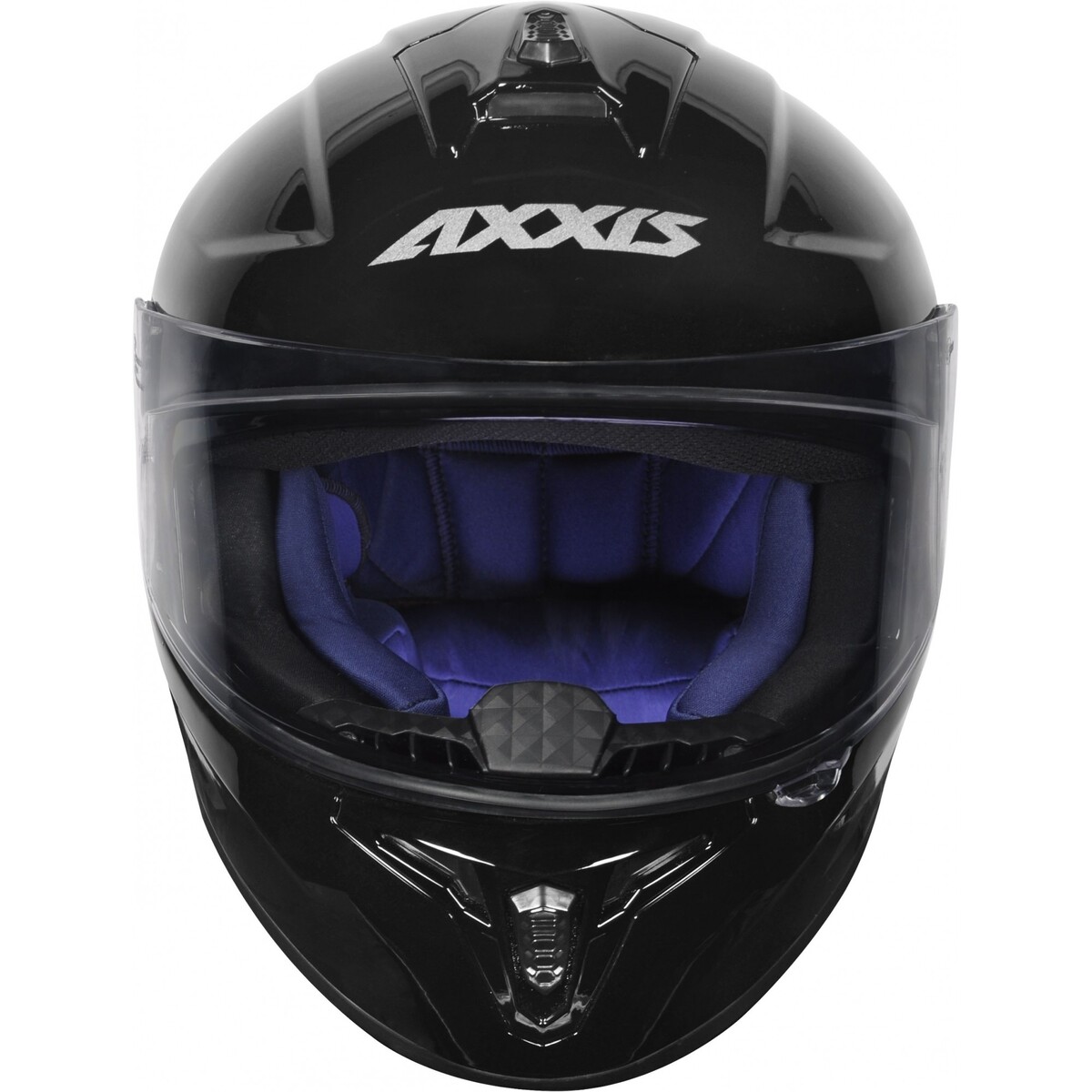 CAPACETE AXXIS DRAKEN SOLID GLOSS BLACK 60/L
