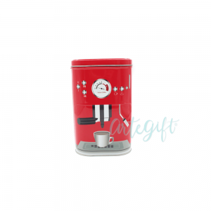 PORTA-MANTIMENTOS DESIGN COFFEE MACHINE RED - P
