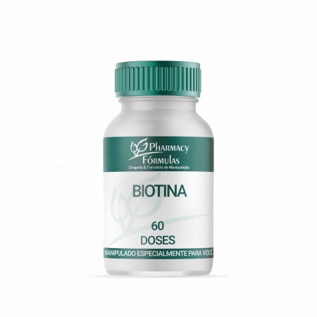 Biotina 5mg  60 capsulas