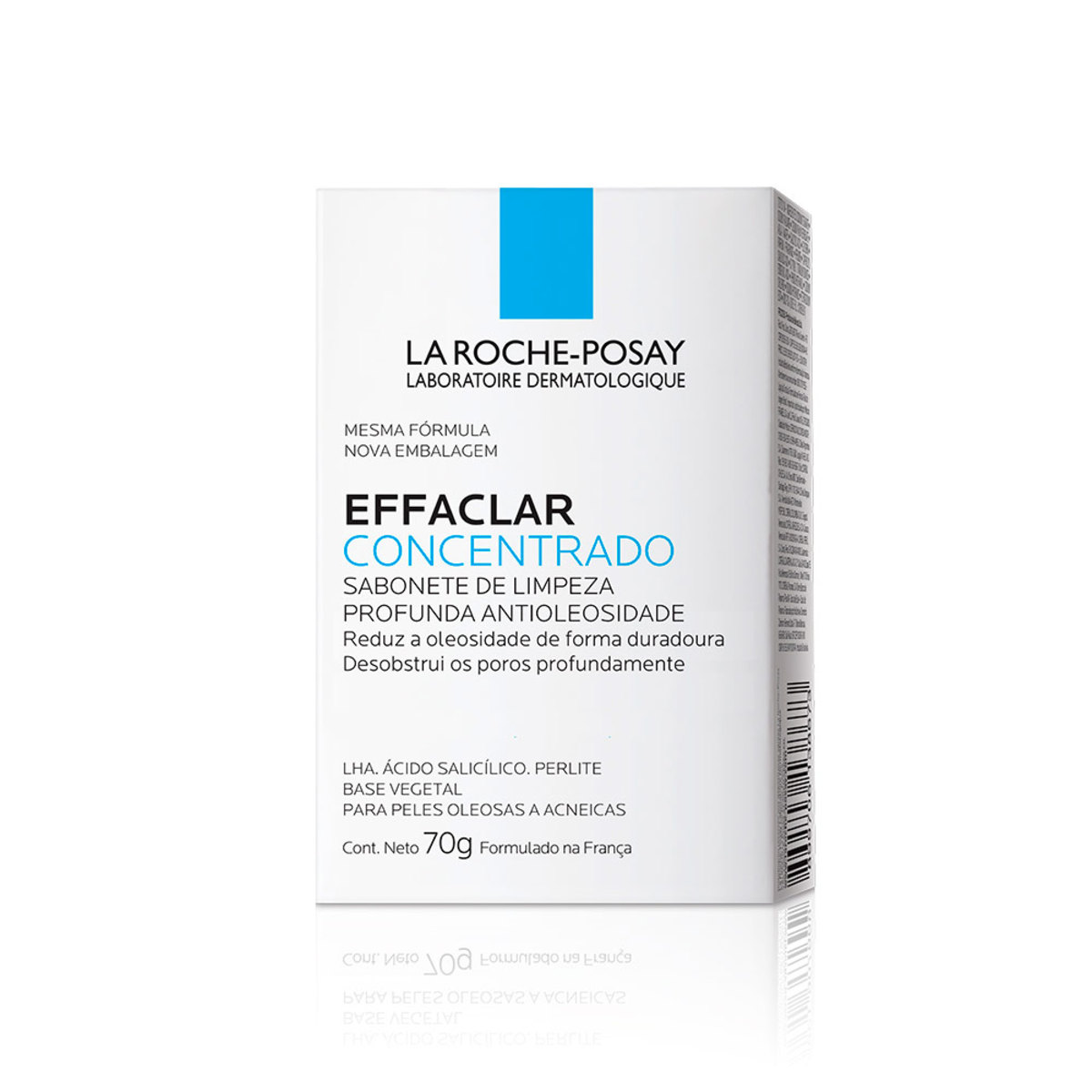 Effaclar Concentrado Sabonete Barra c/ 70g - La Roche-Posay