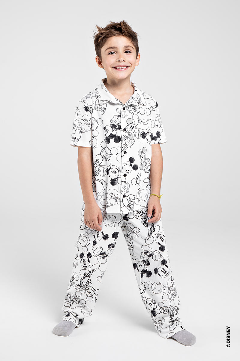 Calça Infantil Pijama Estampa Disney 100 - Mickey