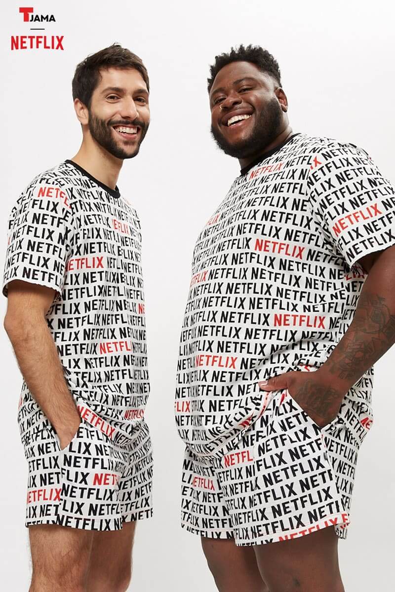 Kit Pijama Masculino Netflix