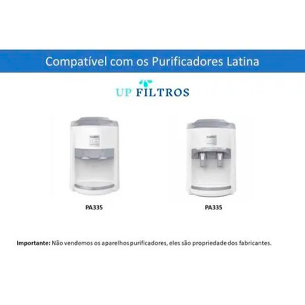 Refil Filtro Wfs003 Purificador Latina 3 Estágios