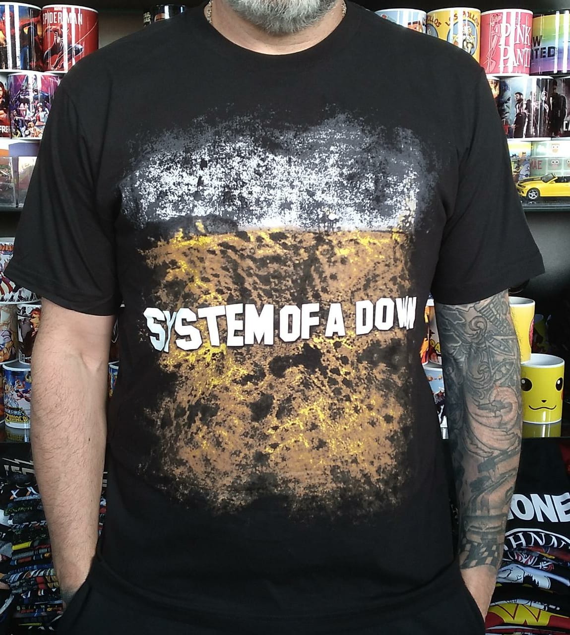 CAMISETA SYSTEM OF DOWN TOXICITY