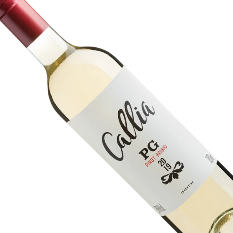Vinho Argentino Branco Callia Pinot Grigio 2019 - 750ML