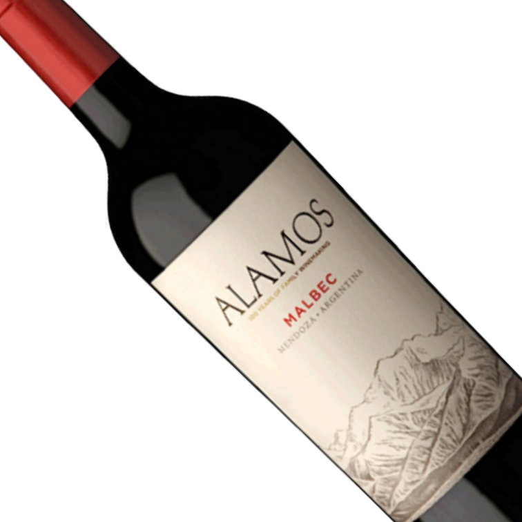 Vinho Argentino Tinto Alamos Malbec 750ML