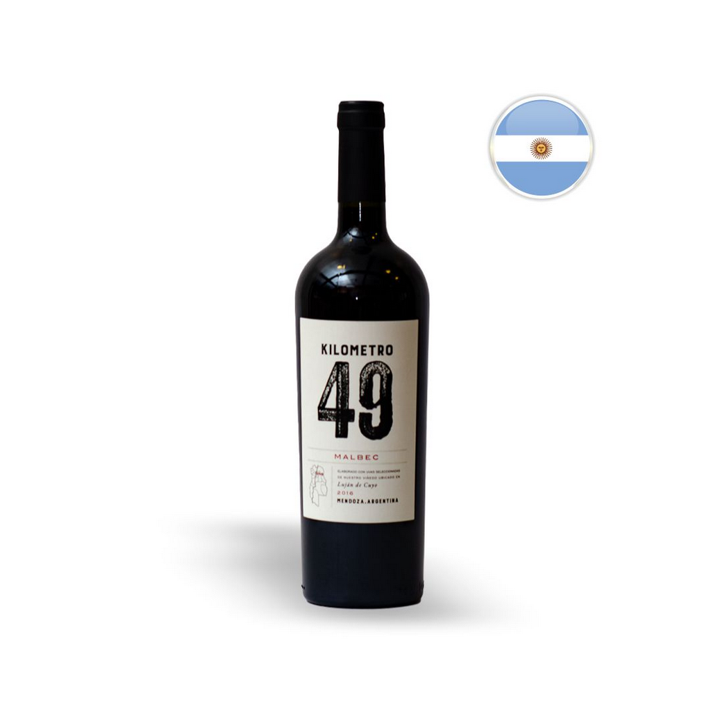 Vinho Argentino Tinto Kilometro 49 Malbec Garrafa 750ML