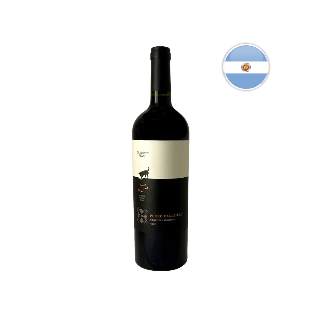 Vinho Argentino Tinto Perro Callejero Cabernet Franc 750 ml