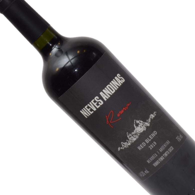 Vinho Argentino Tinto SC Nieves Andinas Reserva Red Blend Garrafa 750ML
