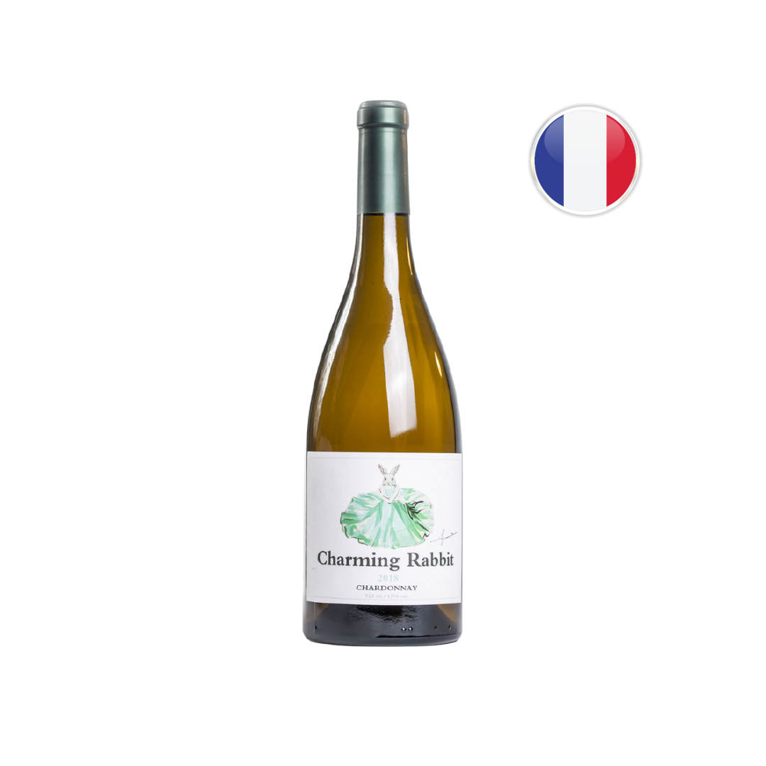 Vinho Francês Branco Charming Rabbit Chardonnay 750ML