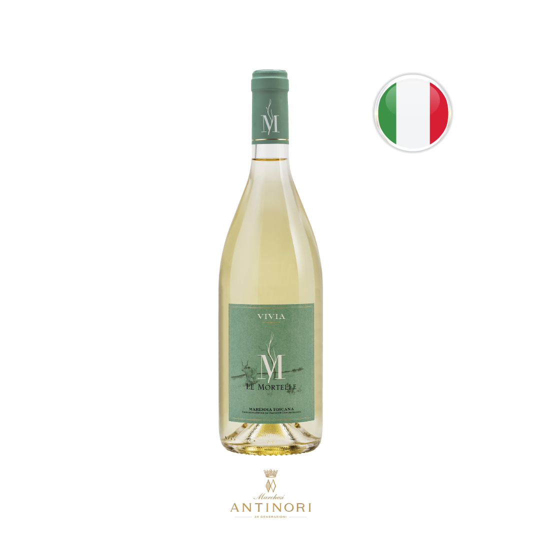 Vinho Italiano Branco Vivia Le Mortelle 750 ml