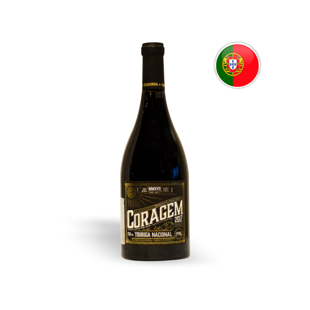 Vinho Português Tinto Coragem Touriga Nacional Garrafa 750ML
