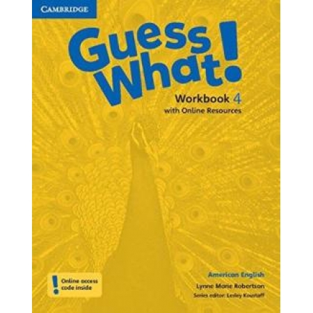 Guess What! 4 Workbook With Online Resources - American