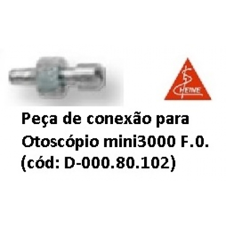 Peça de Conexão para Otoscópio Mini3000 F.O. - HEINE D-000.80.101