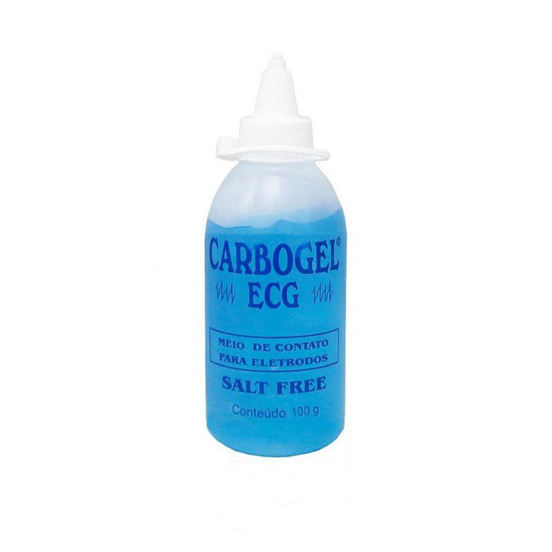 Gel ECG Carbogel - Frasco 100g (Caixa com 90) CARBOGEL 50010302