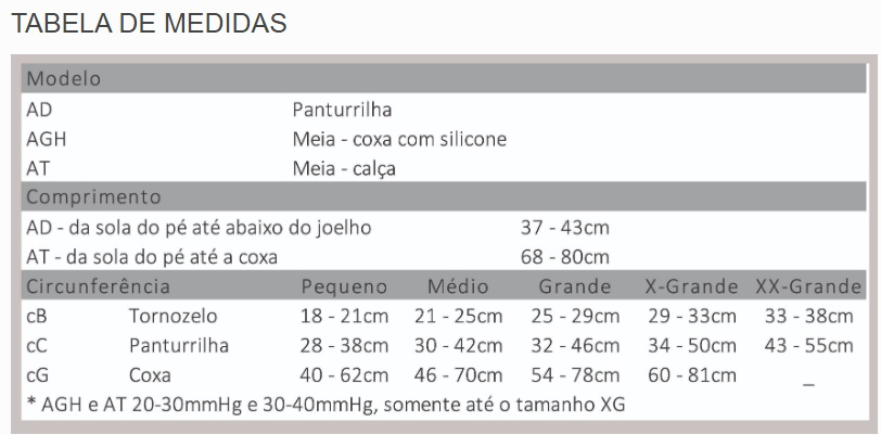 Meia 3/4 Compressiva 20-30mmHg - Pé Aberto -  Bege - 6000 - VENOSAN  BR620110