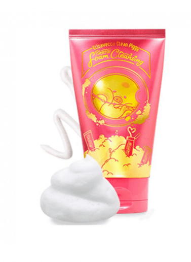 Sabonete Facial Clean Piggy Pink Energy Foam Cleansing - Elizavecca