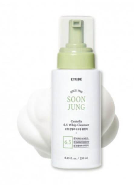 Sabonete Facial  Soon Jung Centella 6.5 Whip Cleanser - Etude House