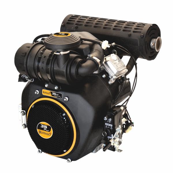 Motor Buffalo BFGE 35.0 cv com 2 Cilindros Part. Elétrica 63500 (a Gasolina, Eixo Horizontal)