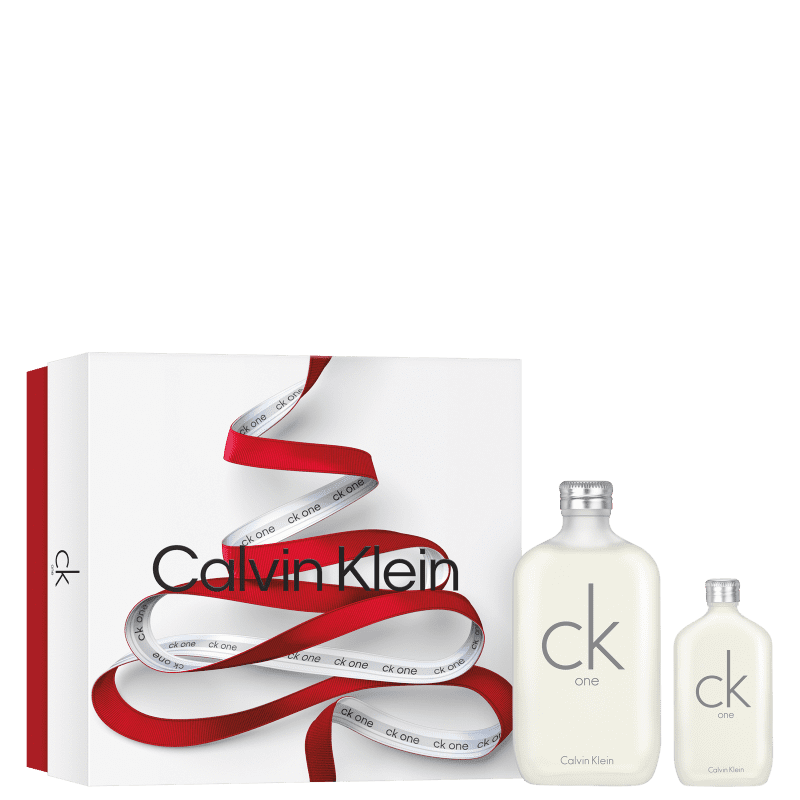 Kit Calvin Klein CK One Eau de Toilette Compartilhável 200ml + 50ml