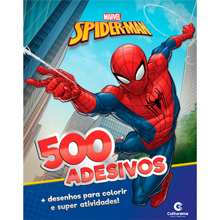 500 ADESIVOS MARVEL HOMEM-ARANHA