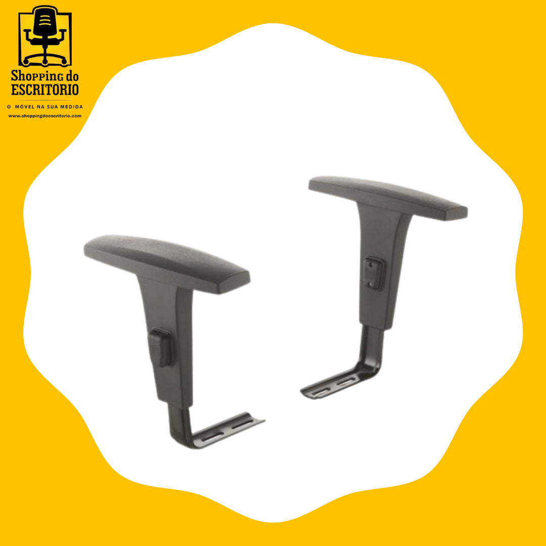 Cadeira Executiva Back System Costurada c/ Braços reguláveis