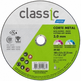 Disco de Corte 14x1 - Norton Classic
