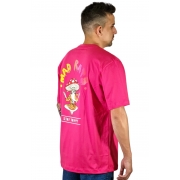 Camiseta Cogumelo Rosa