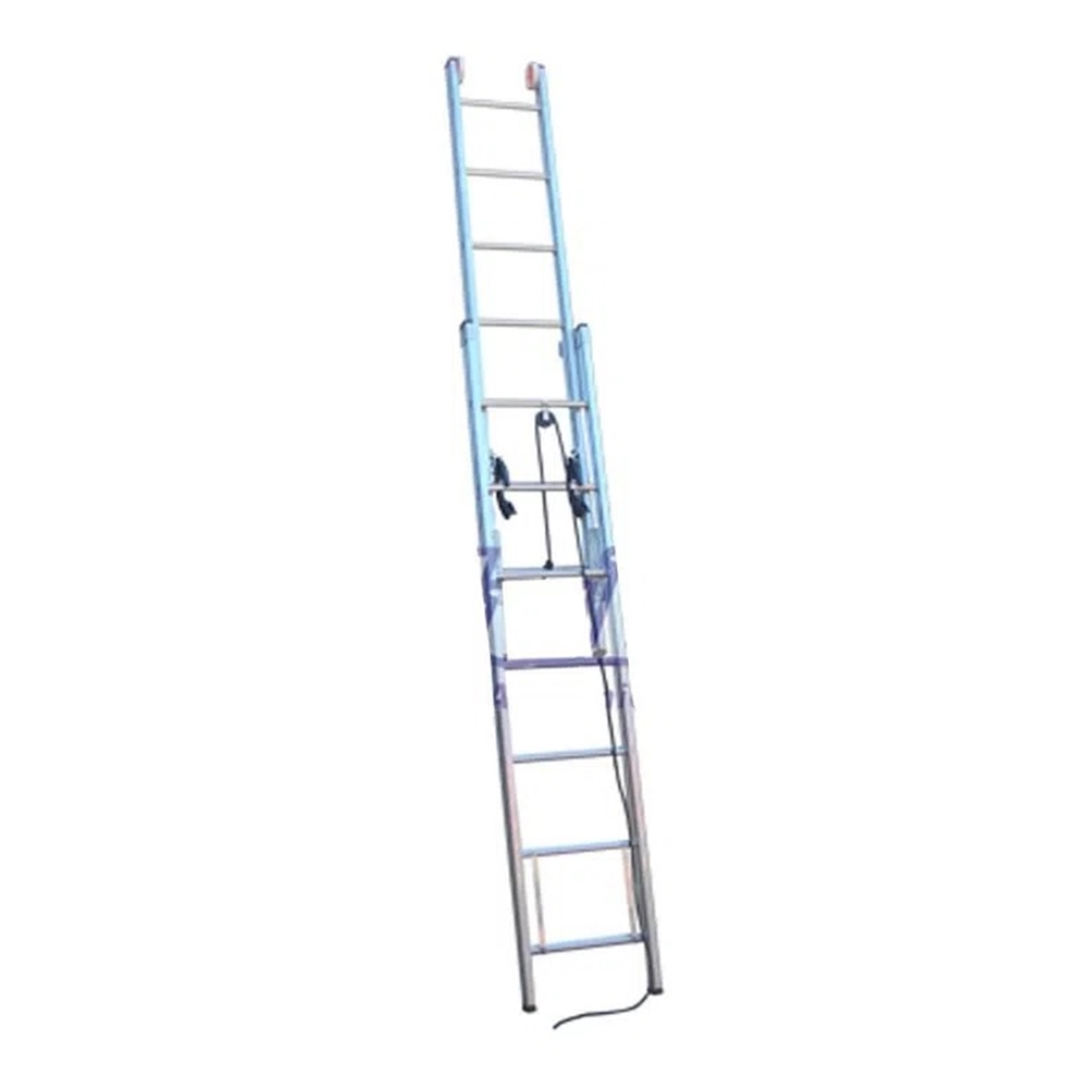 Escada Extensível Aluminio 14 Degraus 4,50/7,80 M